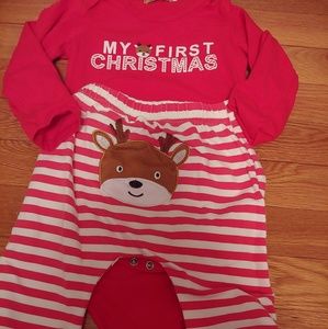 Unisex my 1st xmas outfit